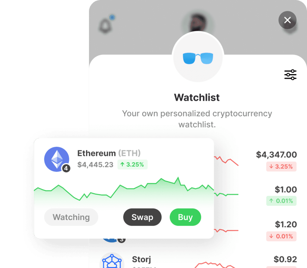 Ethereum explore watchlist